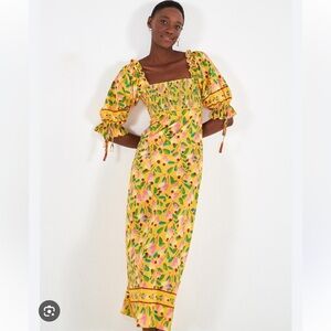 Farm Rio | Cashew Print Dress Maxi